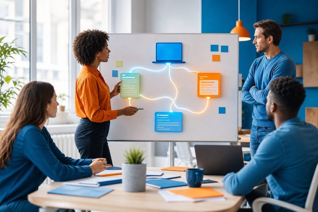 Améliorer le travail d’équipe et les processus avec Make : le guide productivité des petites entreprises